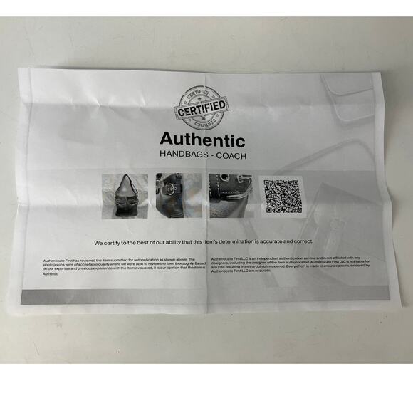 COACH 1452 SMALL SMOOTH LEATHER BLACK CROSSBODY BAG - Picture 16 of 16